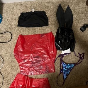 Latex/panties